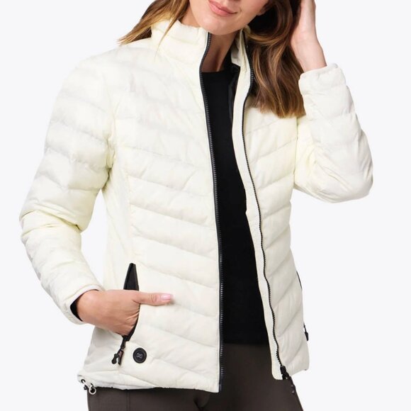 NIB NWT Fieldsheer Backcountry Xtera Heated Jacket Women’s, Medium, Cream - Picture 5 of 5